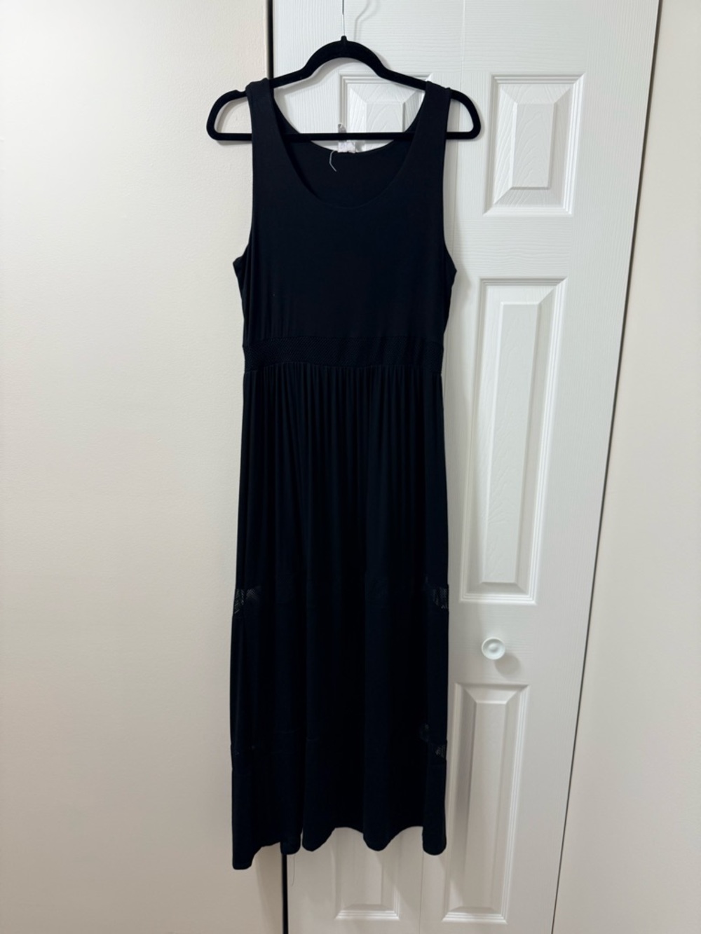 Cable & Gauge Black Sleeveless Maxi Dress
